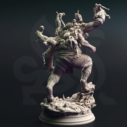 Shambling Corpse Collector Giant Figure 14k + Base Print 3D RPG Miniature Gift Idea mini | Dungeons & Dragons DND Tabletop | DM Stash