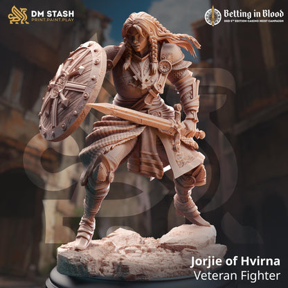 Human Veteran Fighter Viking - Jorjie