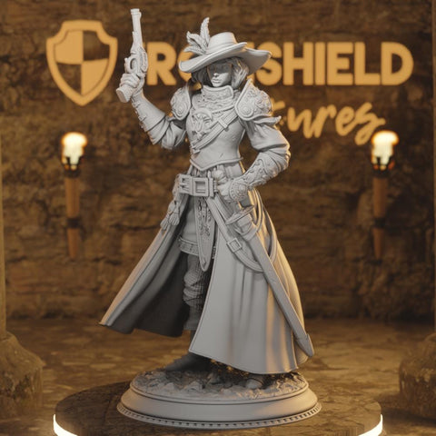Lady Cirilia Female Ranger Gunslinger