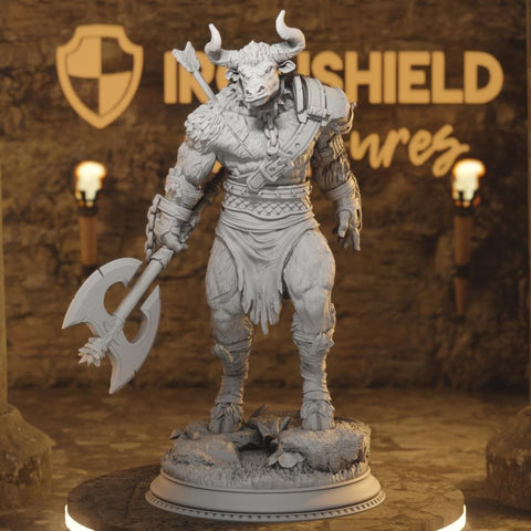 Minotaurs Bestfolk Barbarian Warrior