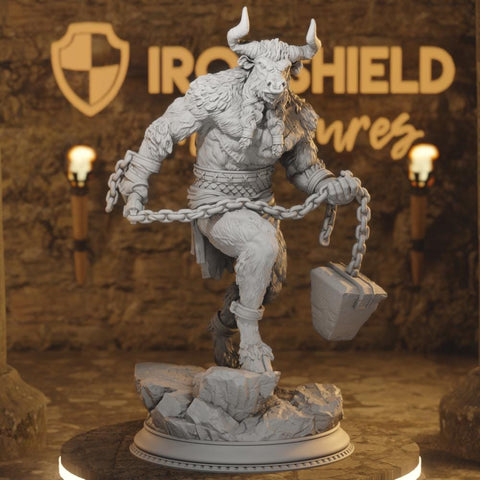Minotaurs Bestfolk Barbarian Warrior