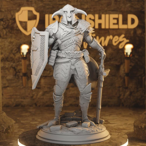 Lizarin Man Warrior Fighter Paladin