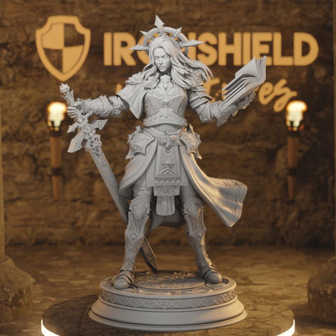 Johanna Female Paladin Fighter Mage