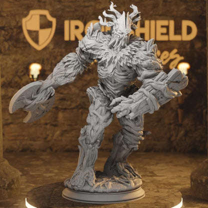 Trostaka Fey Monster Barbarian Warrior DnD miniature 3D printed resin tabletop RPG figure