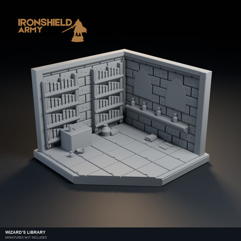 Wizard’s Library Display