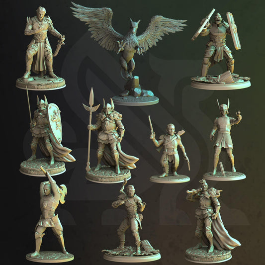 Knights of The Golden Griffins - Full Set