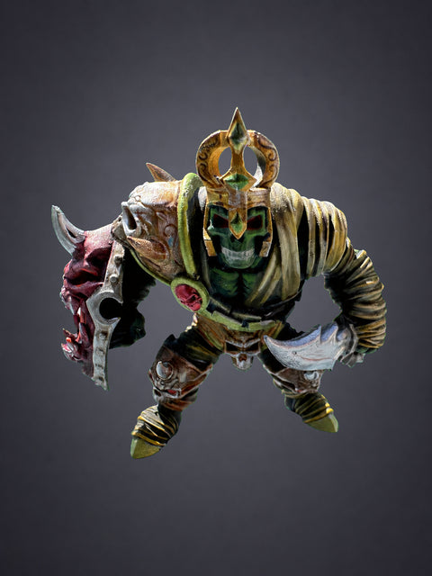Mummified Ogre - Hand-Painted Undead Brute Monster Cursed Giant | 32mm DnD Tabletop RPG Miniature