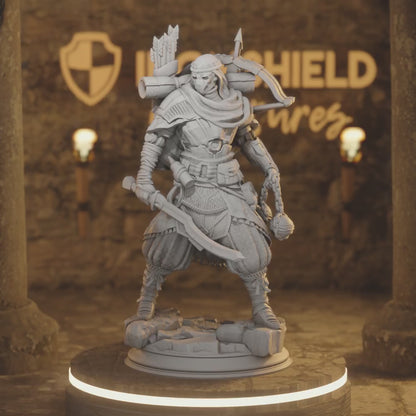 Anatolius Automaton Ranger DnD miniature 3D printed resin tabletop RPG figure