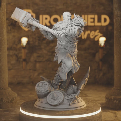 Human Giant Barbarian - Froth the Furious