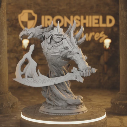 Elemental Myrmidon Fire Sword Soldier