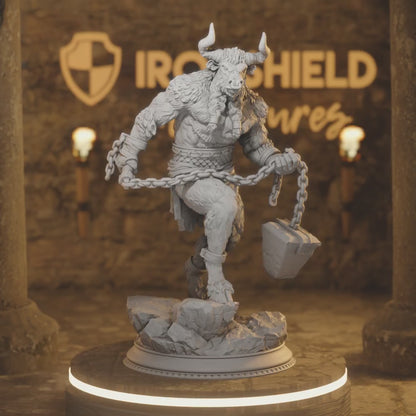 Minotaurs Bestfolk Barbarian Warrior