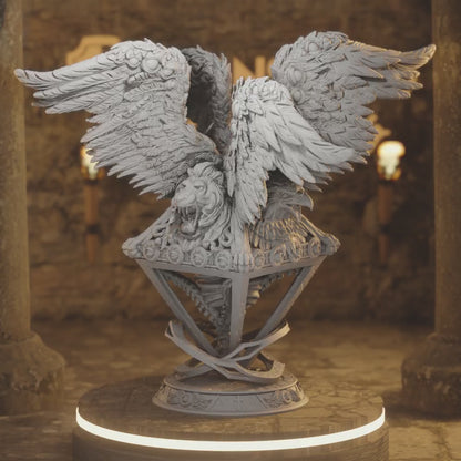 Cherubim Celestial DnD miniature 3D printed resin tabletop RPG figure