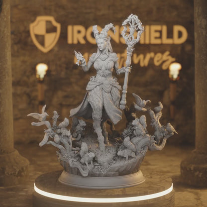 Fey Druid Faun Goddess - Renmaeth