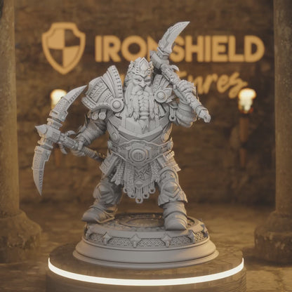 Gordrain - Dwarven General Dwarf