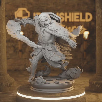 Embernos Fire Genasi Crusader Paladin