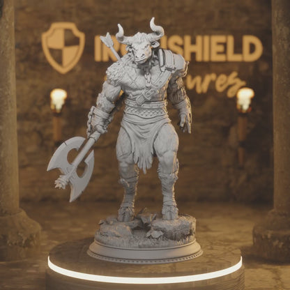 Minotaurs Bestfolk Barbarian Warrior