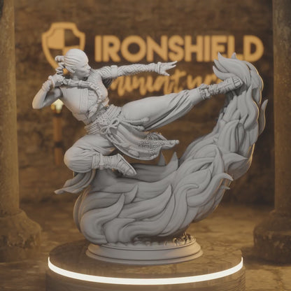 Andrazia Fire Genasi Monk Japan