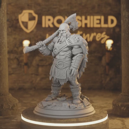 Orzei of Varekan – Dwarven Barbarian Slayer of the Deep