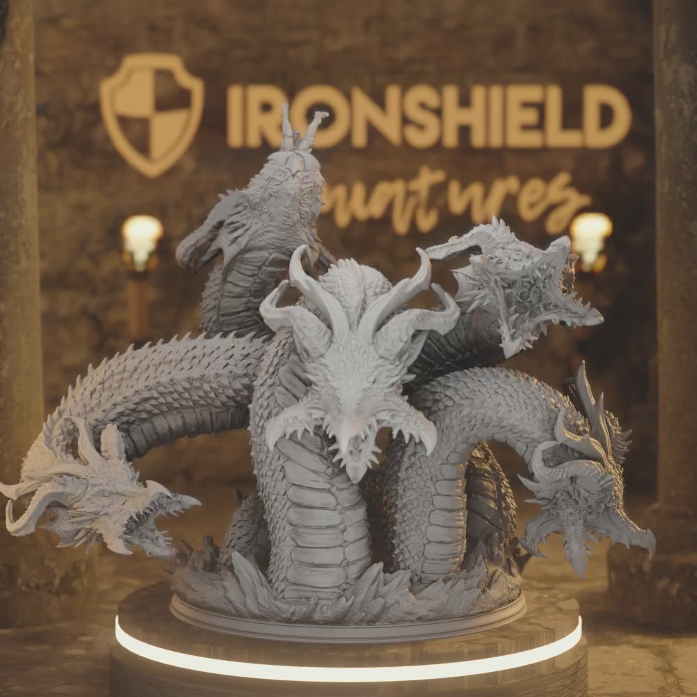 Algaira Monstrosity DnD miniature 3D printed resin tabletop RPG figure
