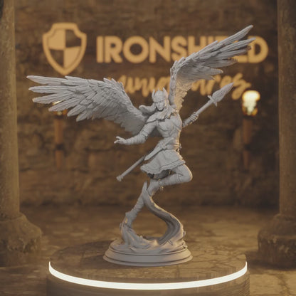 Valkyrie Spear - Aasimar Paladin Shieldmaiden