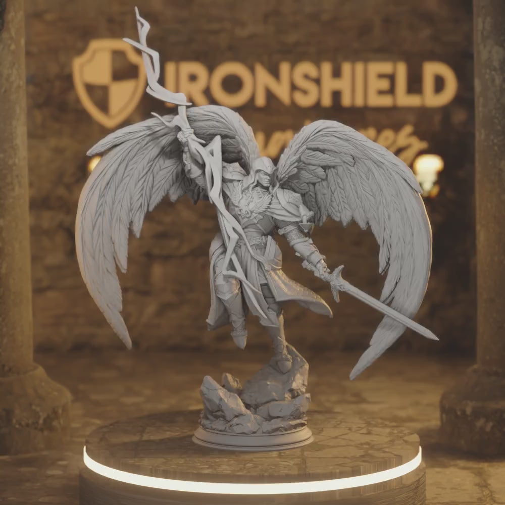 Erdrydion DnD miniature 3D printed resin tabletop RPG figure