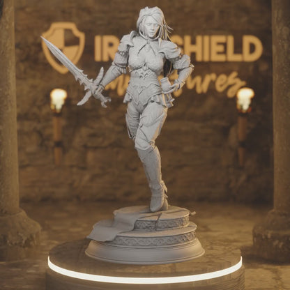 Mina Female Vampire NPC Fighter Woman Knight