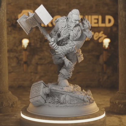 Elite Dwarf Barbarian - Rend Madbeard
