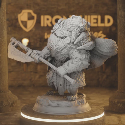 Werebear Barbarian Bearserker Fighter Orik