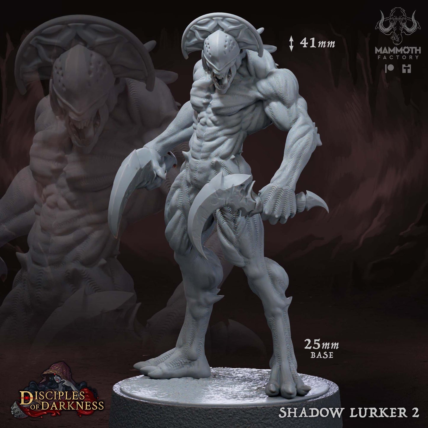 Shadow Set Zombie Ghoul Army 8 Figures
