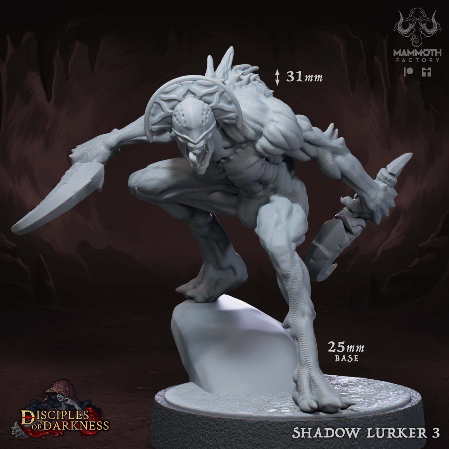 Shadow Set Zombie Ghoul Army 8 Figures