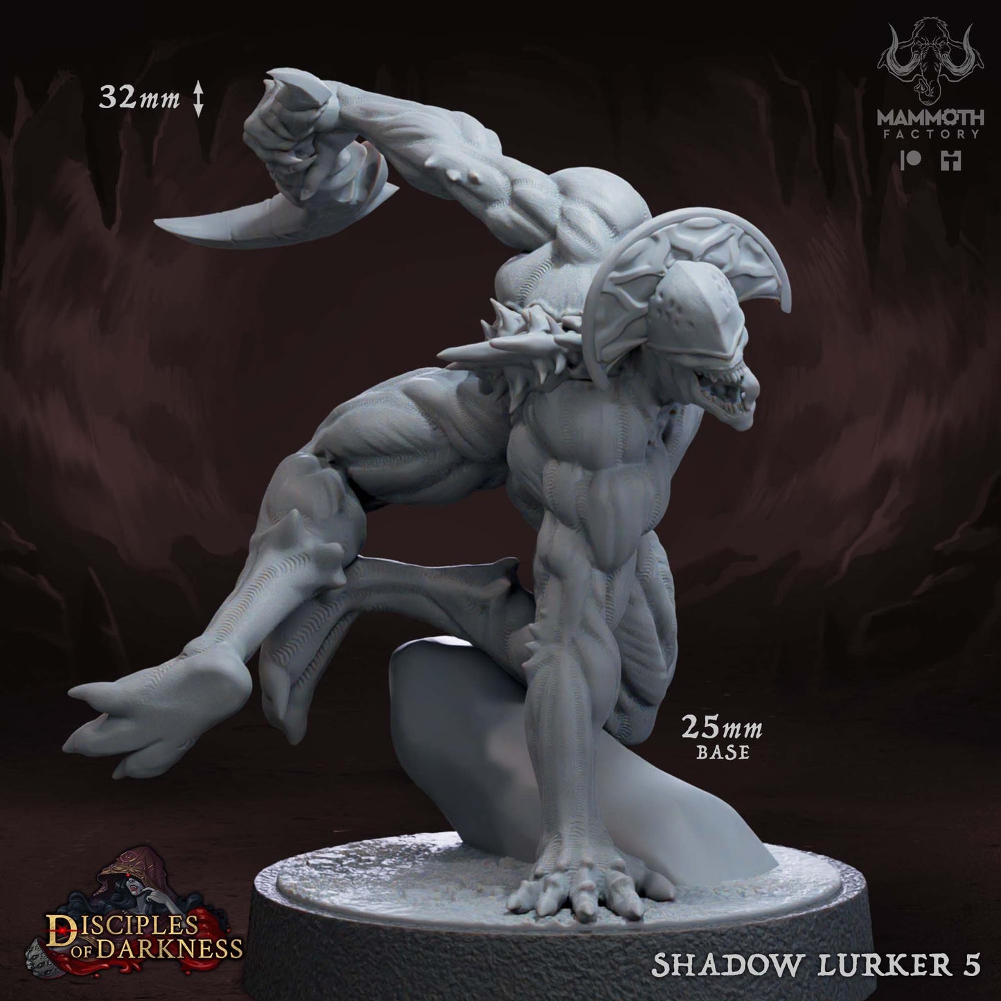 Shadow Set Zombie Ghoul Army 8 Figures