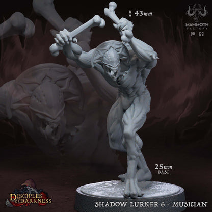 Shadow Set Zombie Ghoul Army 8 Figures