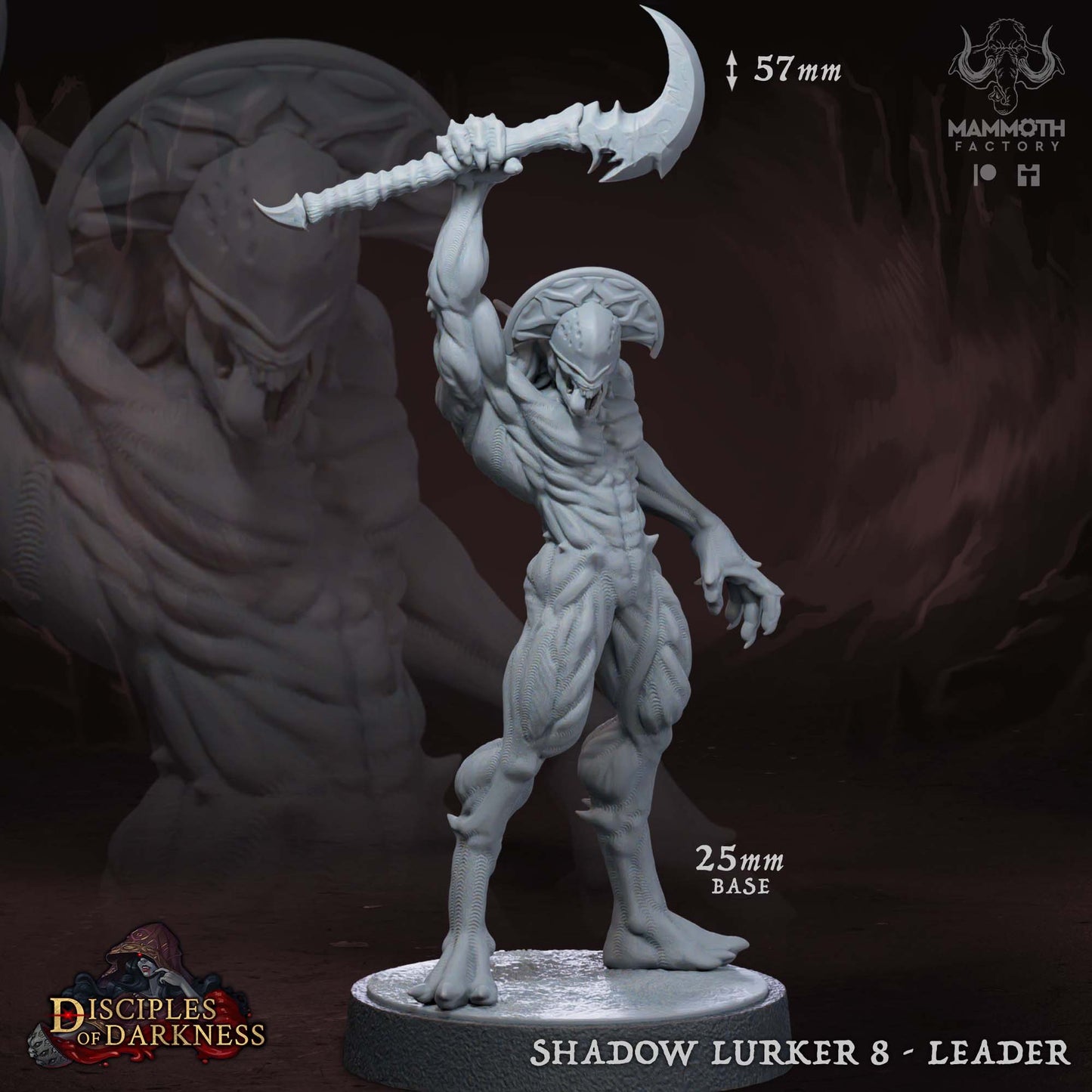 Shadow Set Zombie Ghoul Army 8 Figures
