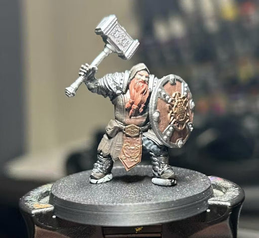 Dwarven Life Cleric - Tors of Delvdor Dwarf - customer paint job