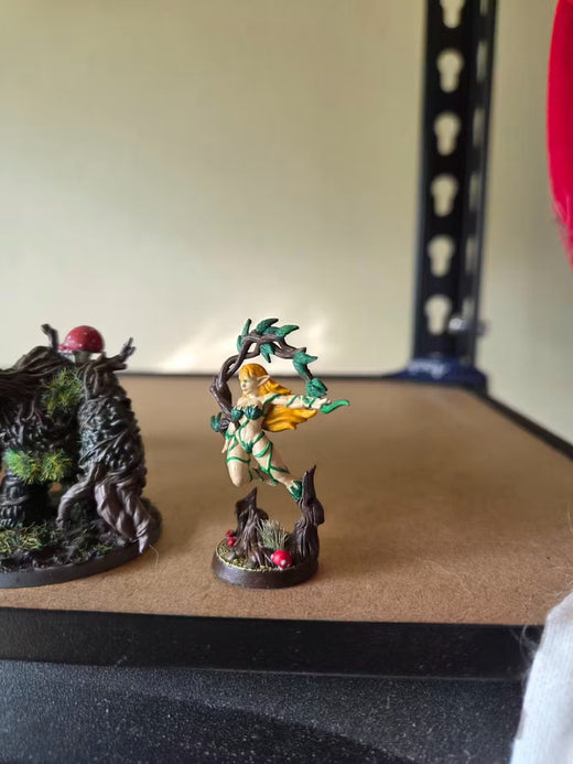 Alura - Forest Dryad Leaf Naked Nude Elf - customer paint job