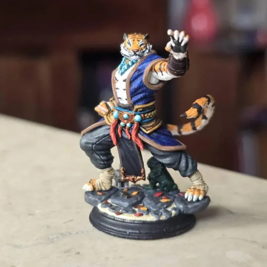 Raiko - Tiger Monk Beastfolk - customer paint job