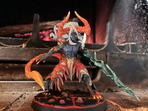 Draco warrior Demon Fighter Monster Undead - customer paint job