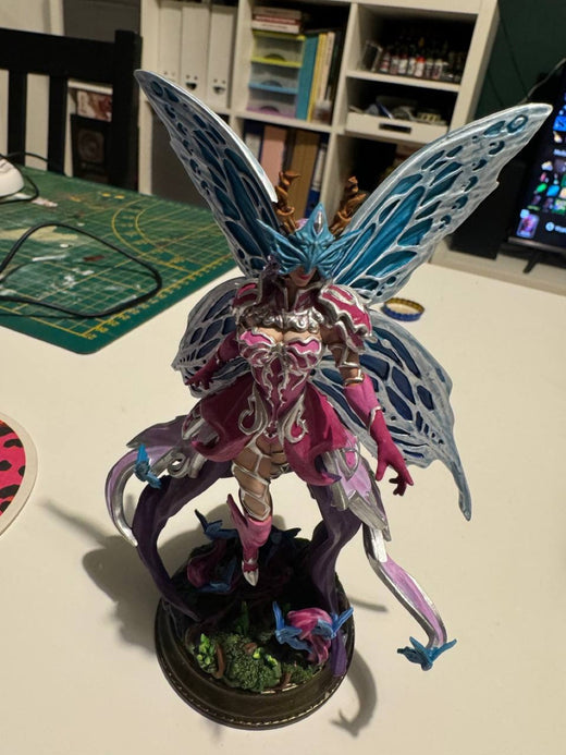 Faerie Queen of Forest Fairy Fey Monster - customer paint job
