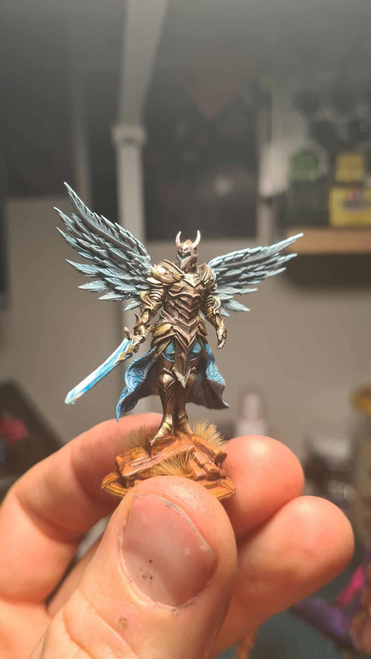 Arch Angel Syelros Warrior Paladin 5e Knight - customer paint job