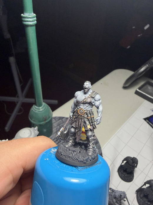 Custom Miniature from your Character Art - customer paint job