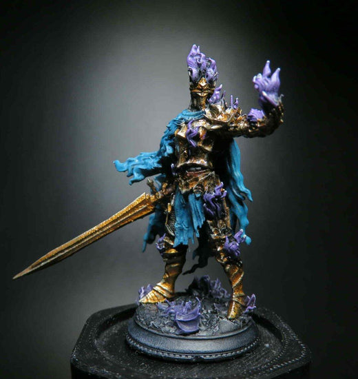 Elias Paladin Burning Knight Fighter - customer paint job