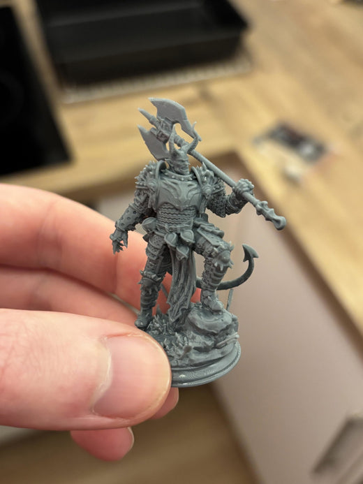 Skorn Tiefling Barbarian Demon Monster - customer paint job